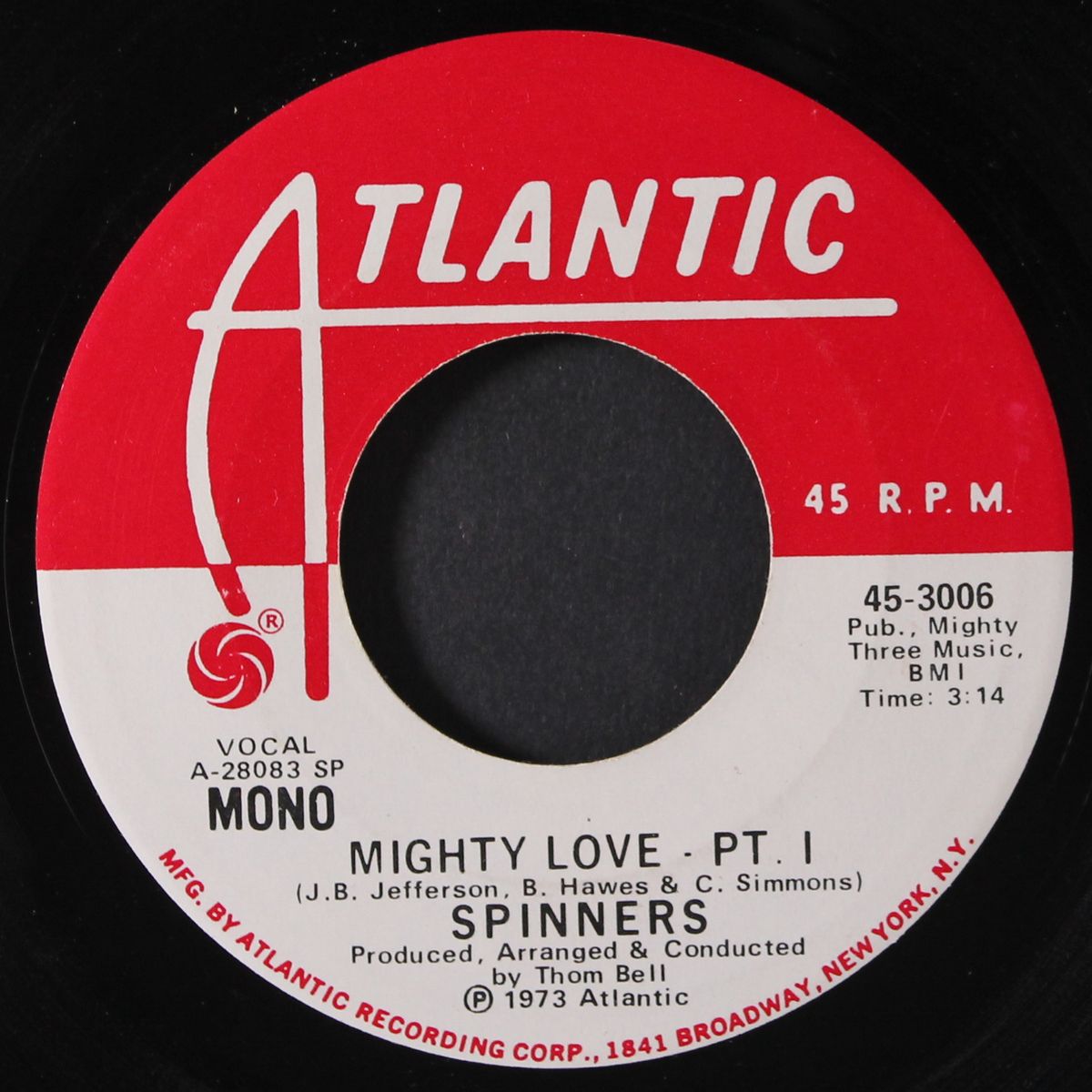 mighty love / mono by SPINNERS