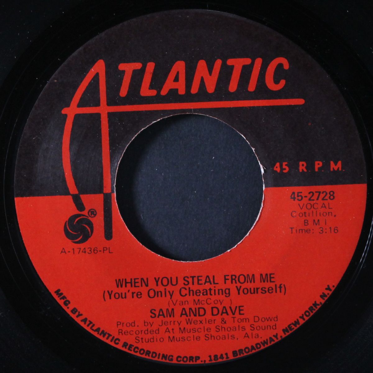 one part love two parts pain / when you steal from me by SAM & DAVE