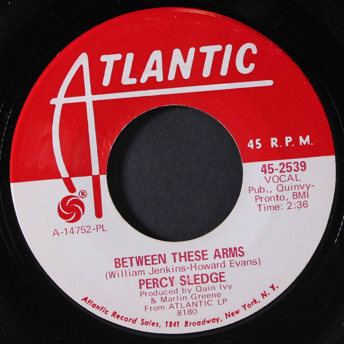 sudden stop / between these arms by PERCY SLEDGE
