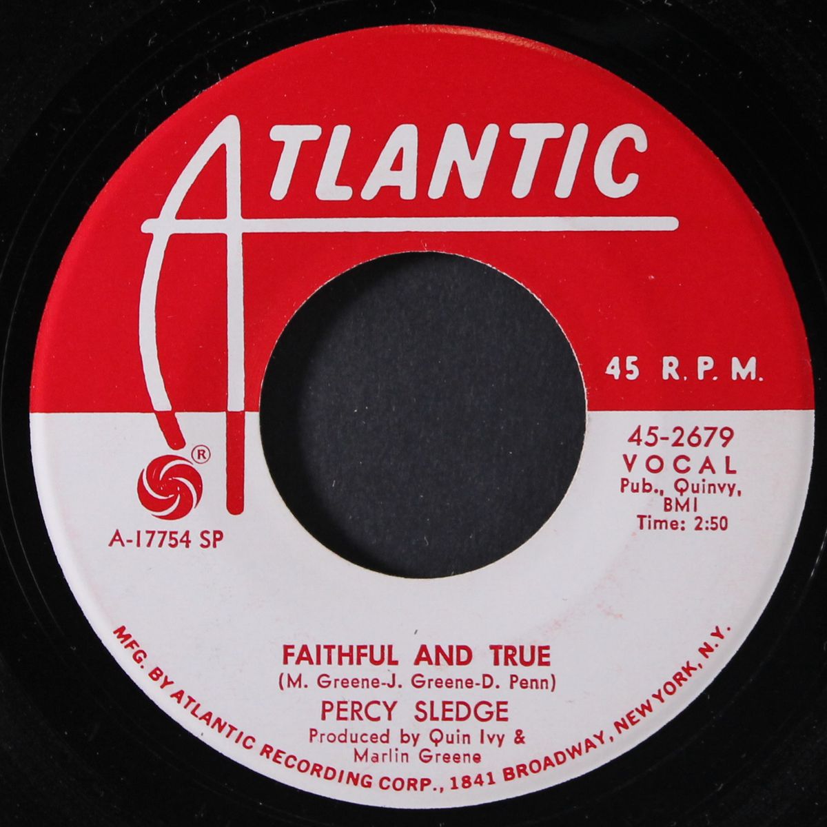 true love travels on a gravel road / faithful and true by PERCY SLEDGE