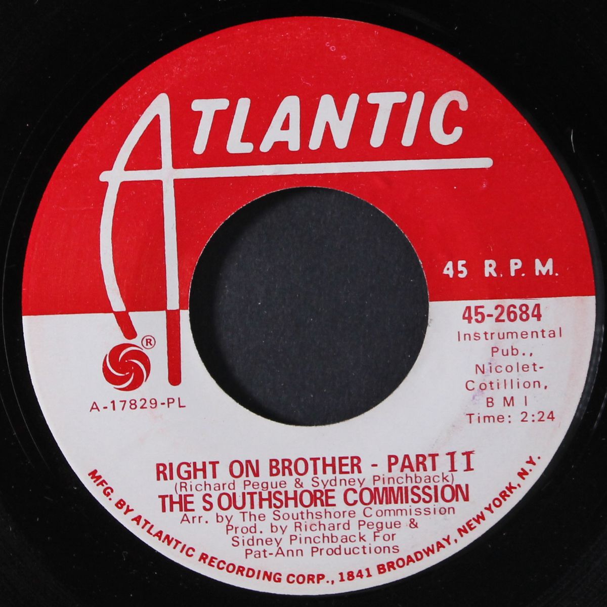 right on brother / part 2 by SOUTHSHORE COMMISSION