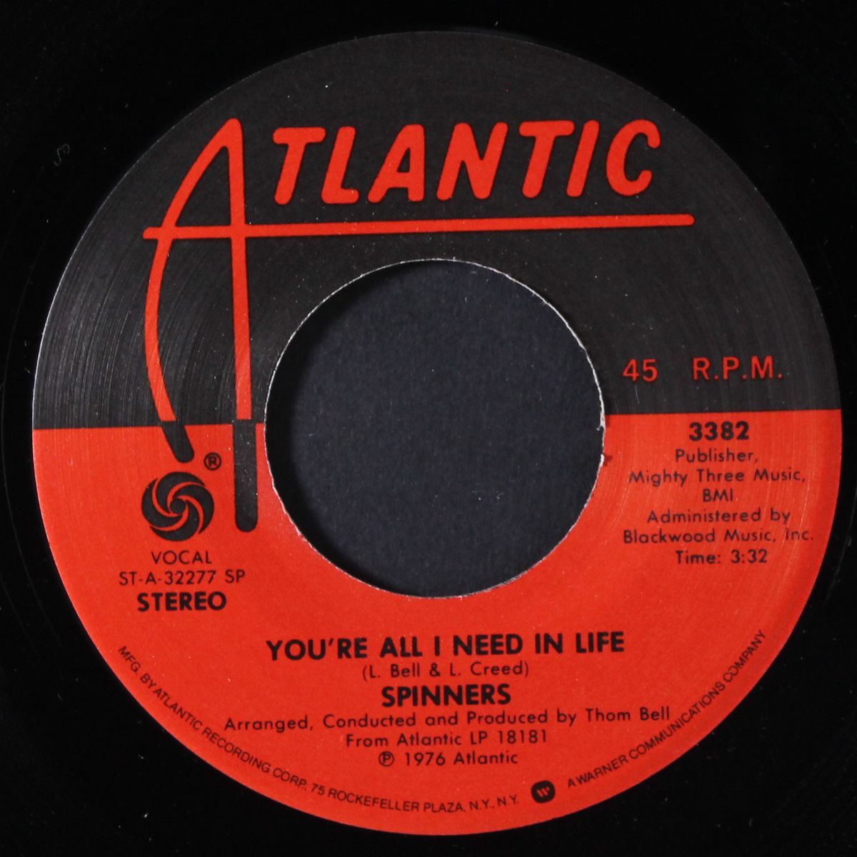 you're throwing a good love away / you're all i need in life by SPINNERS
