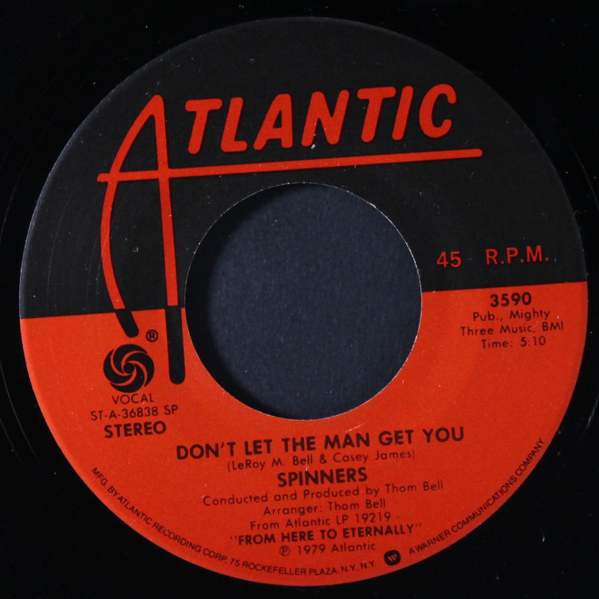i love the music / don't let the man get you by SPINNERS