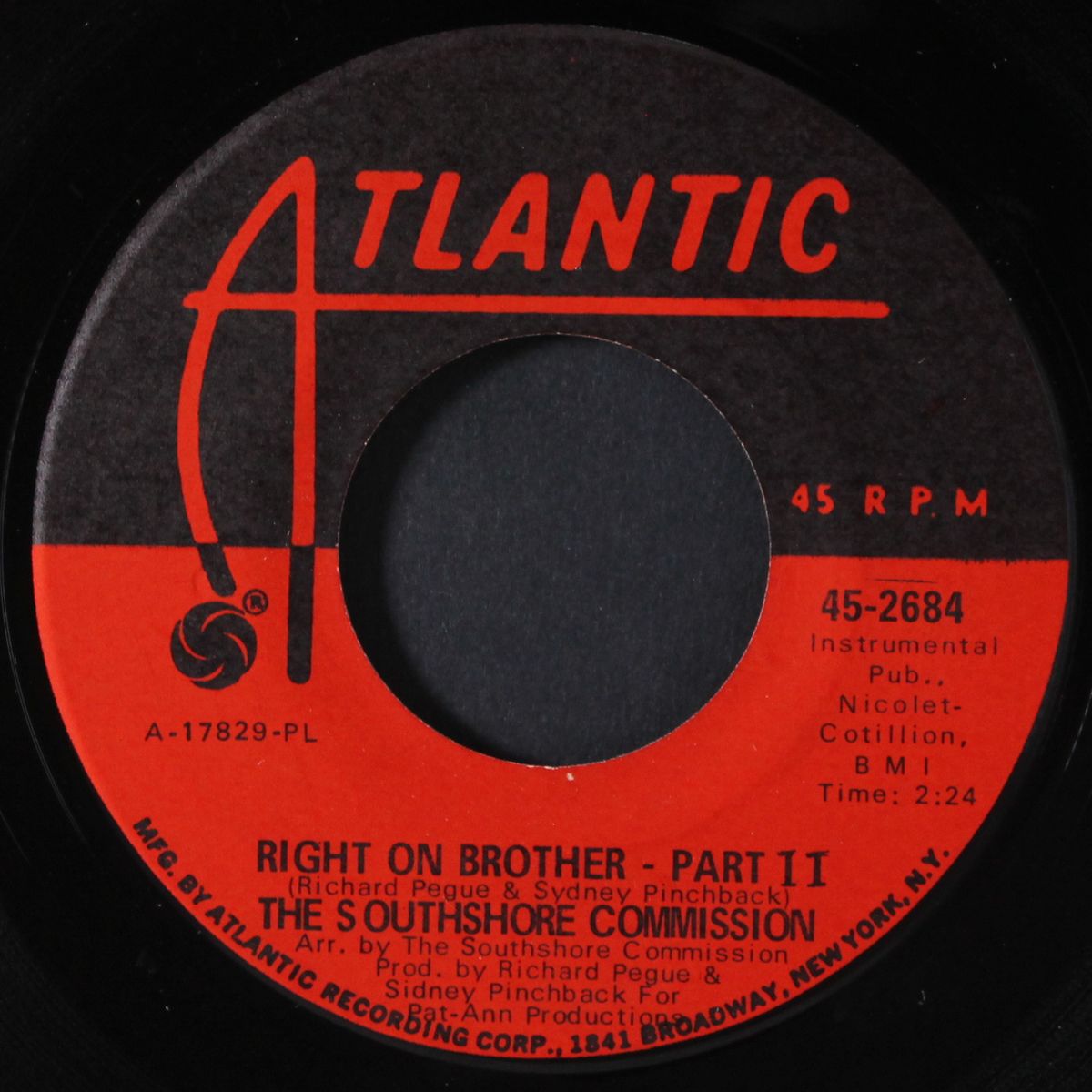right on brother / part 2 by SOUTHSHORE COMMISSION