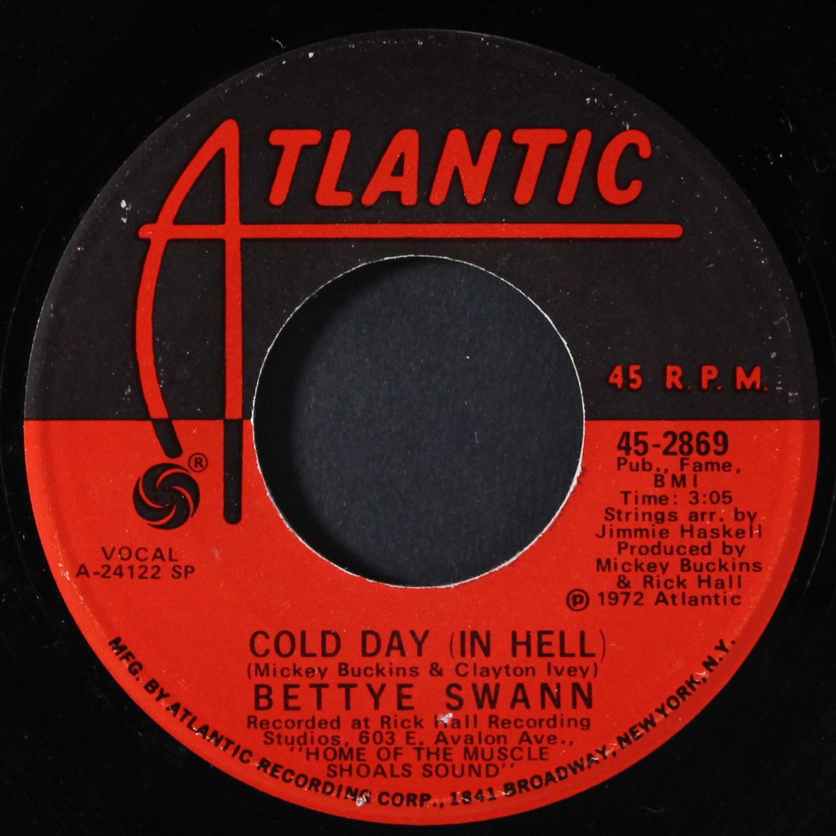 victim of a foolish heart / cold day in hell by BETTYE SWANN
