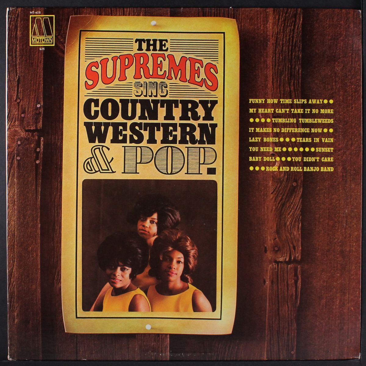 sing country, western & pop by SUPREMES