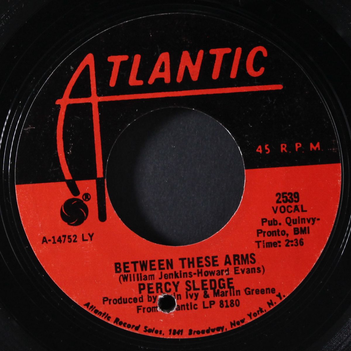 sudden stop / between these arms by PERCY SLEDGE