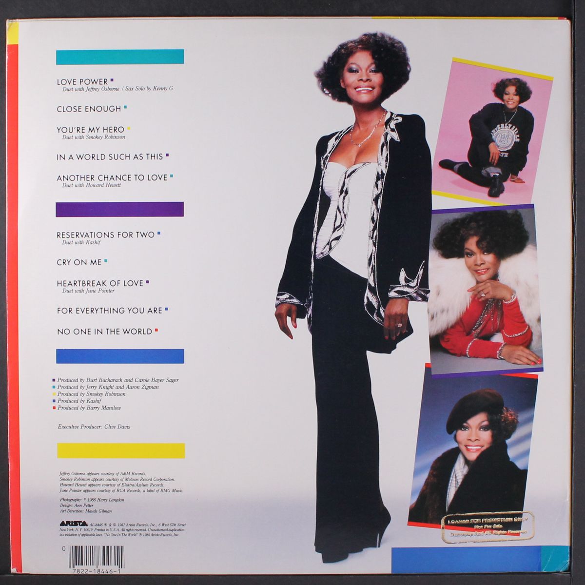 reservations for two by DIONNE WARWICK