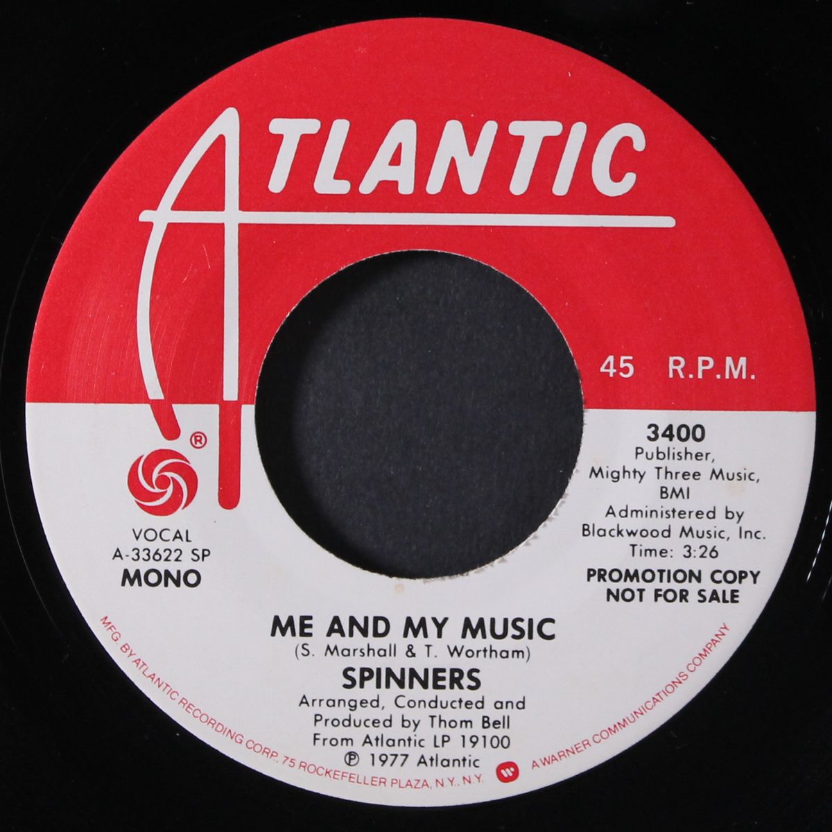 me and my music / mono by SPINNERS