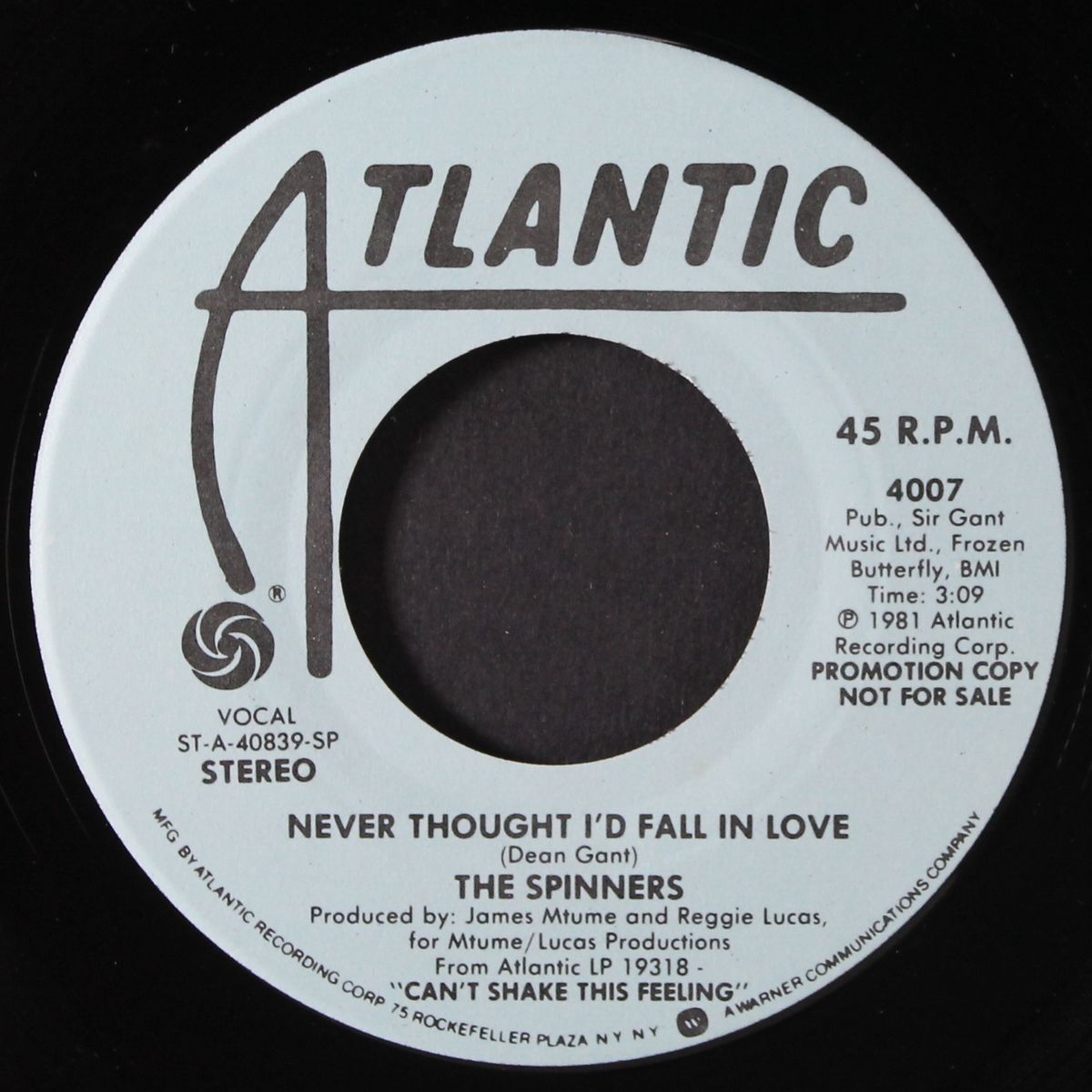 never thought i'd fall in love / mono by SPINNERS