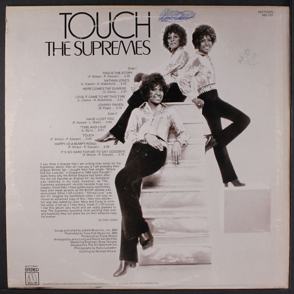 touch by SUPREMES