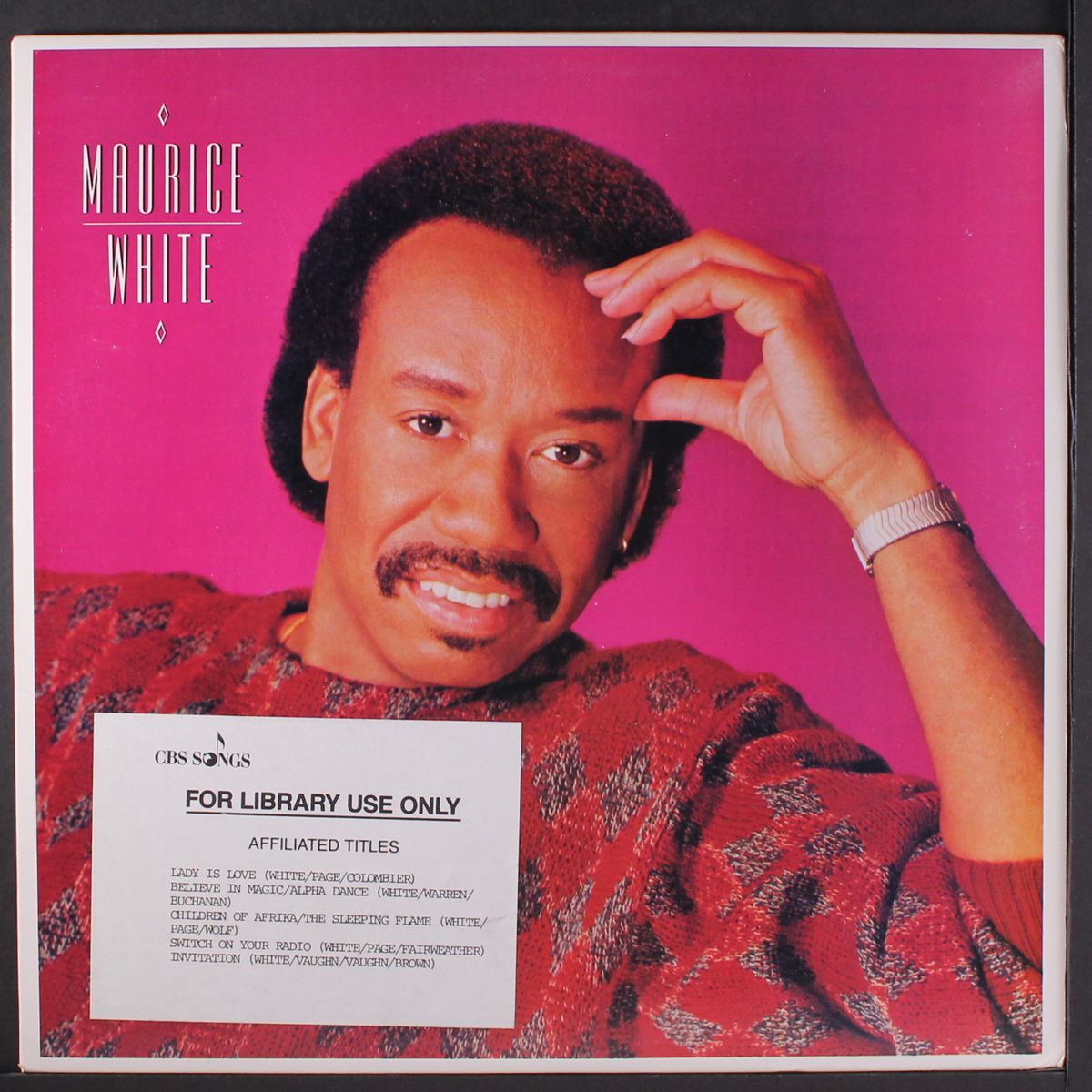 maurice white by MAURICE WHITE