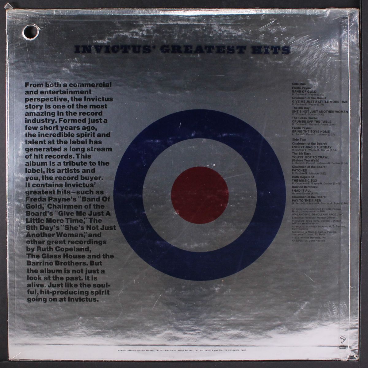 invictus' greatest hits by VARIOUS