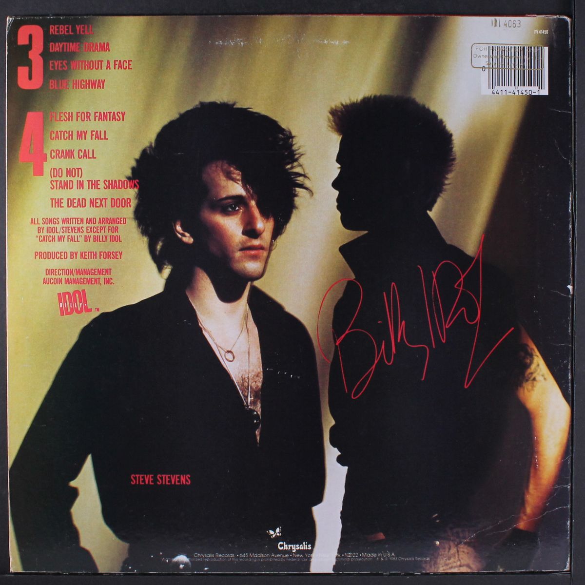 rebel yell by BILLY IDOL