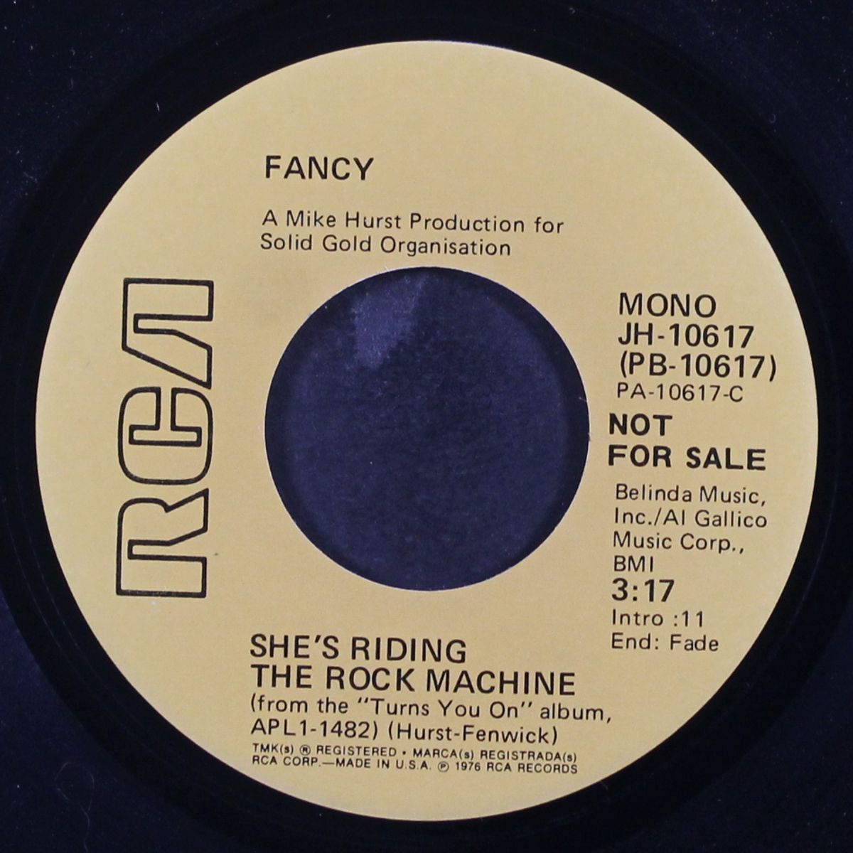 she's riding the rock machine by FANCY