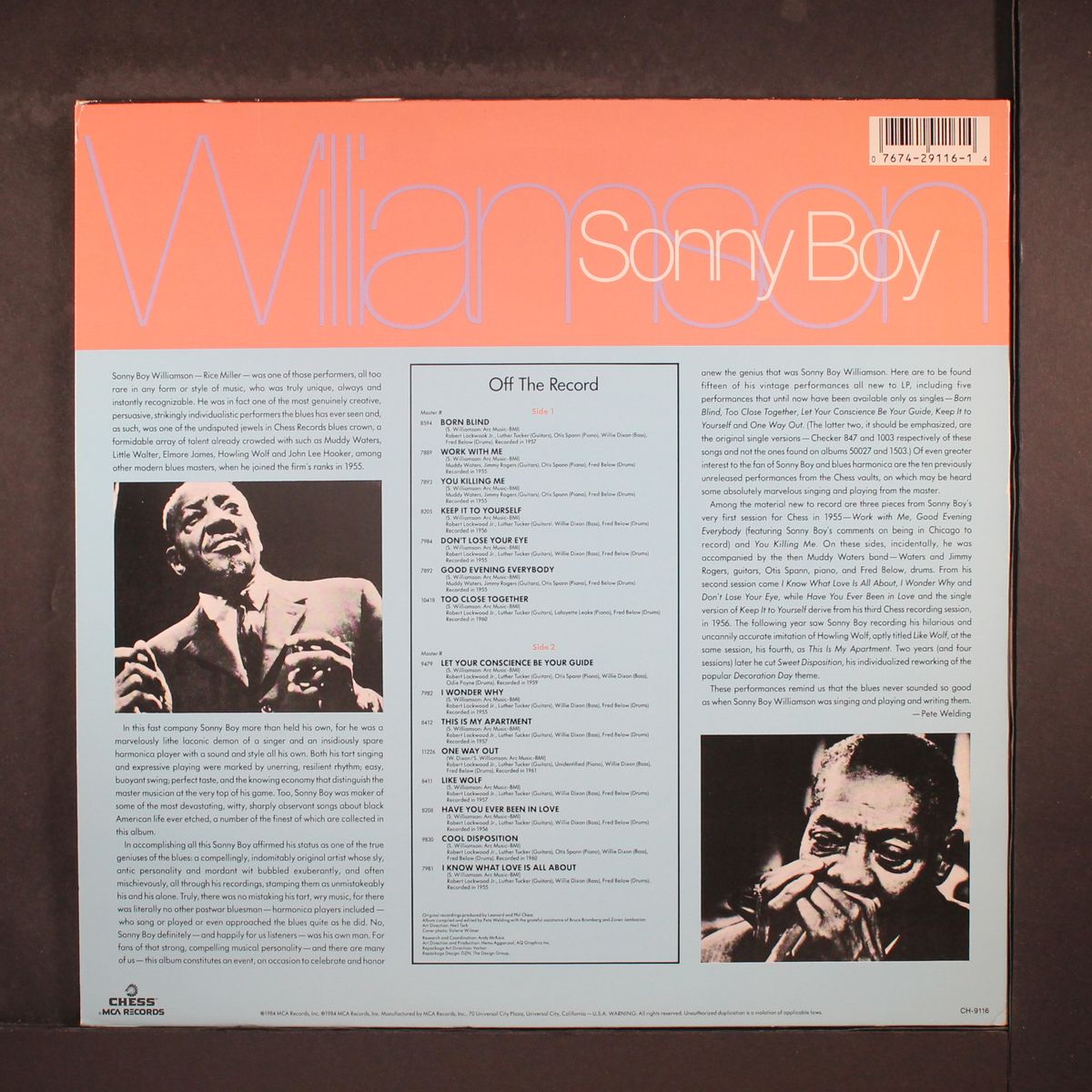 one way out by SONNY BOY WILLIAMSON