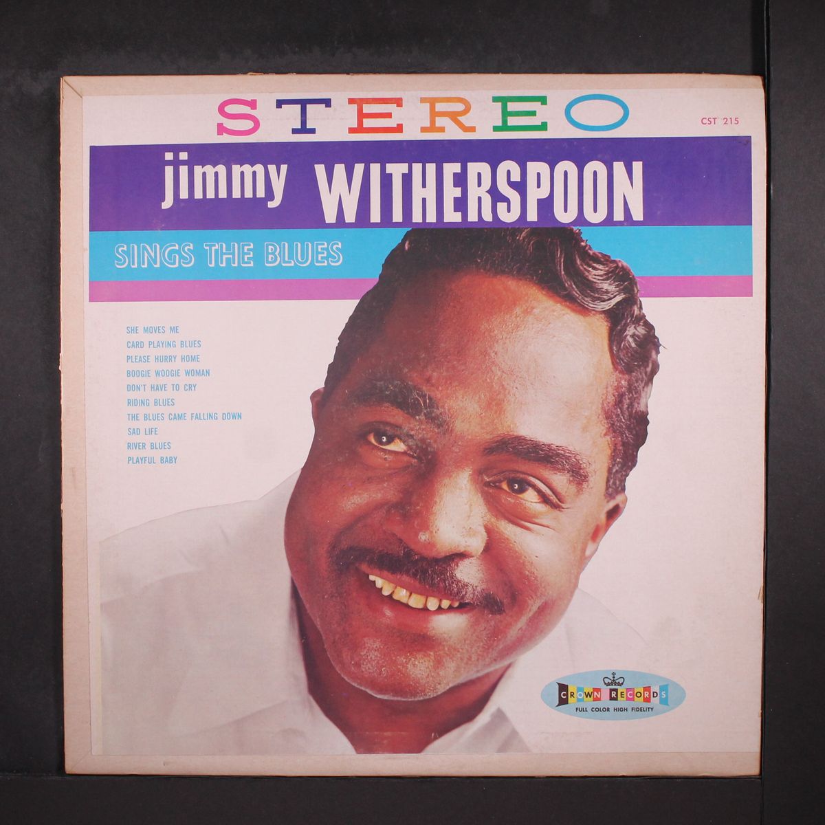 sings the blues by JIMMY WITHERSPOON