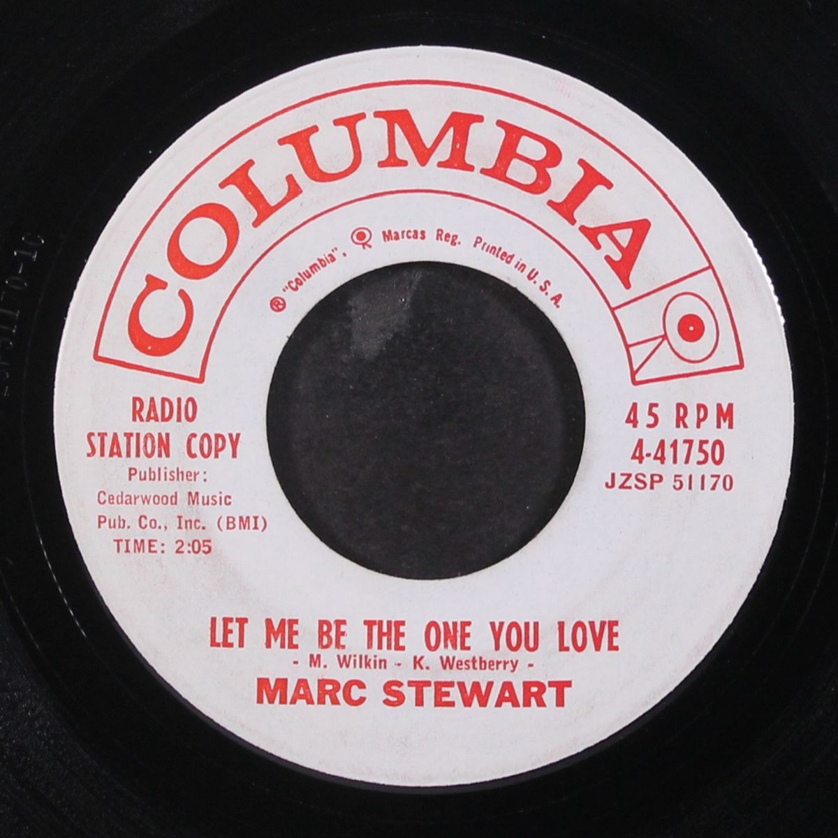a boy and a girl in love / let me be the one you love by MARC STEWART