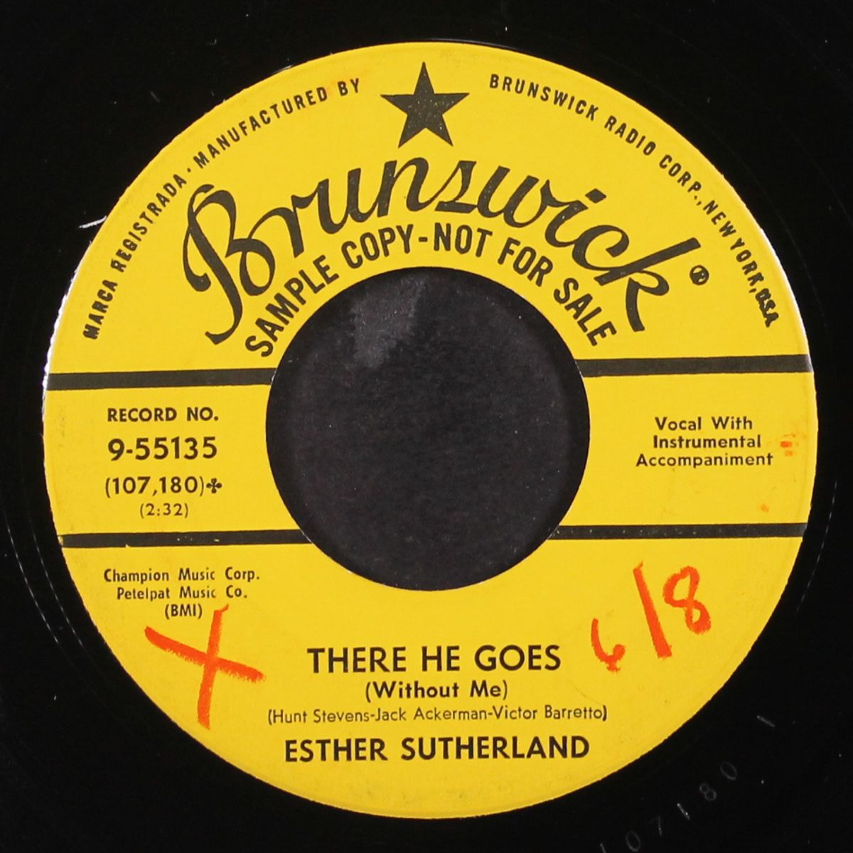 clock mambo / there he goes by ESTHER SUTHERLAND