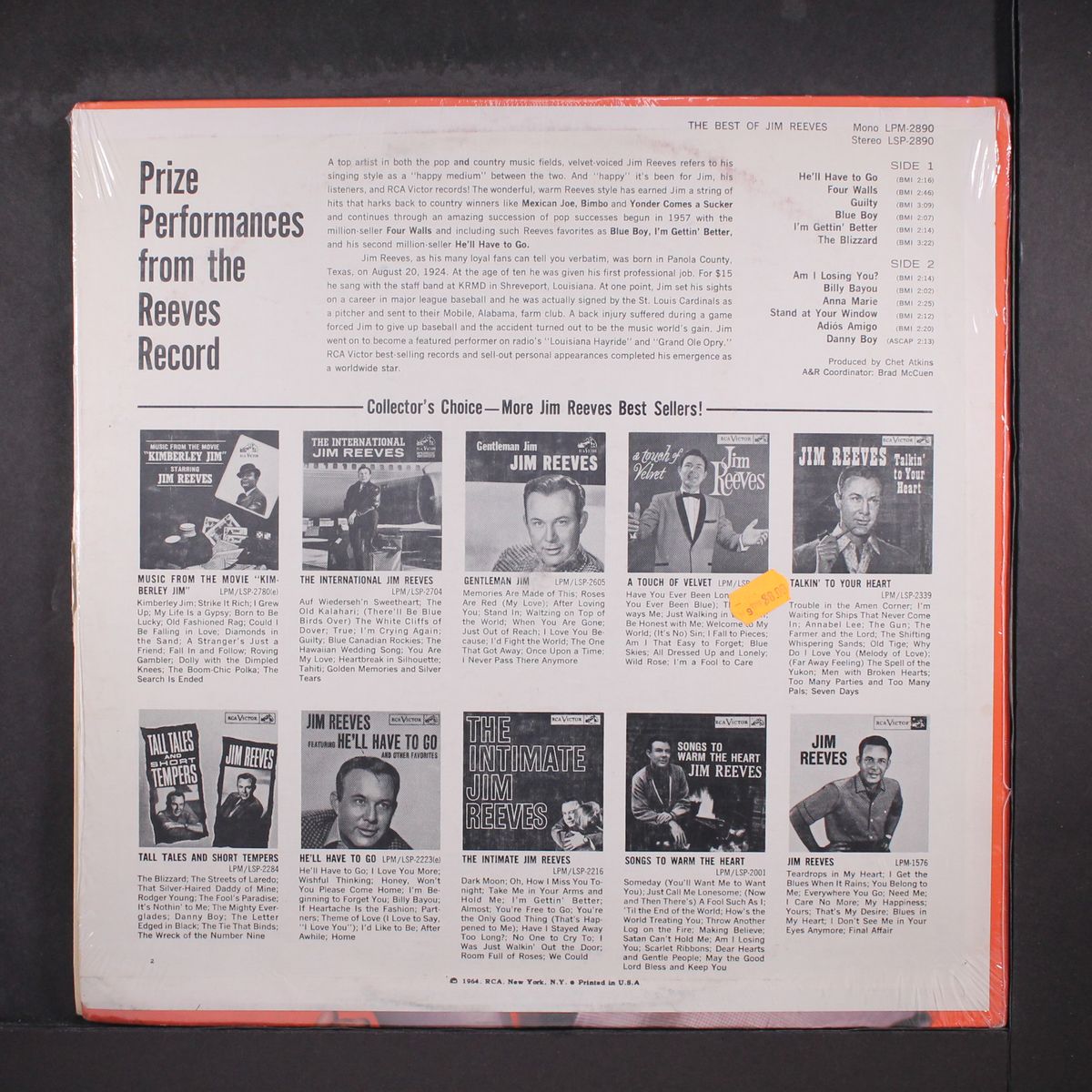 best of by JIM REEVES