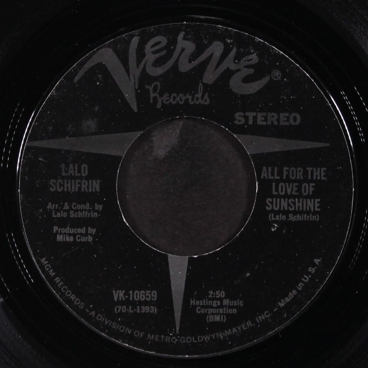 theme from medical center / all for the love of sunshine by LALO SCHIFRIN