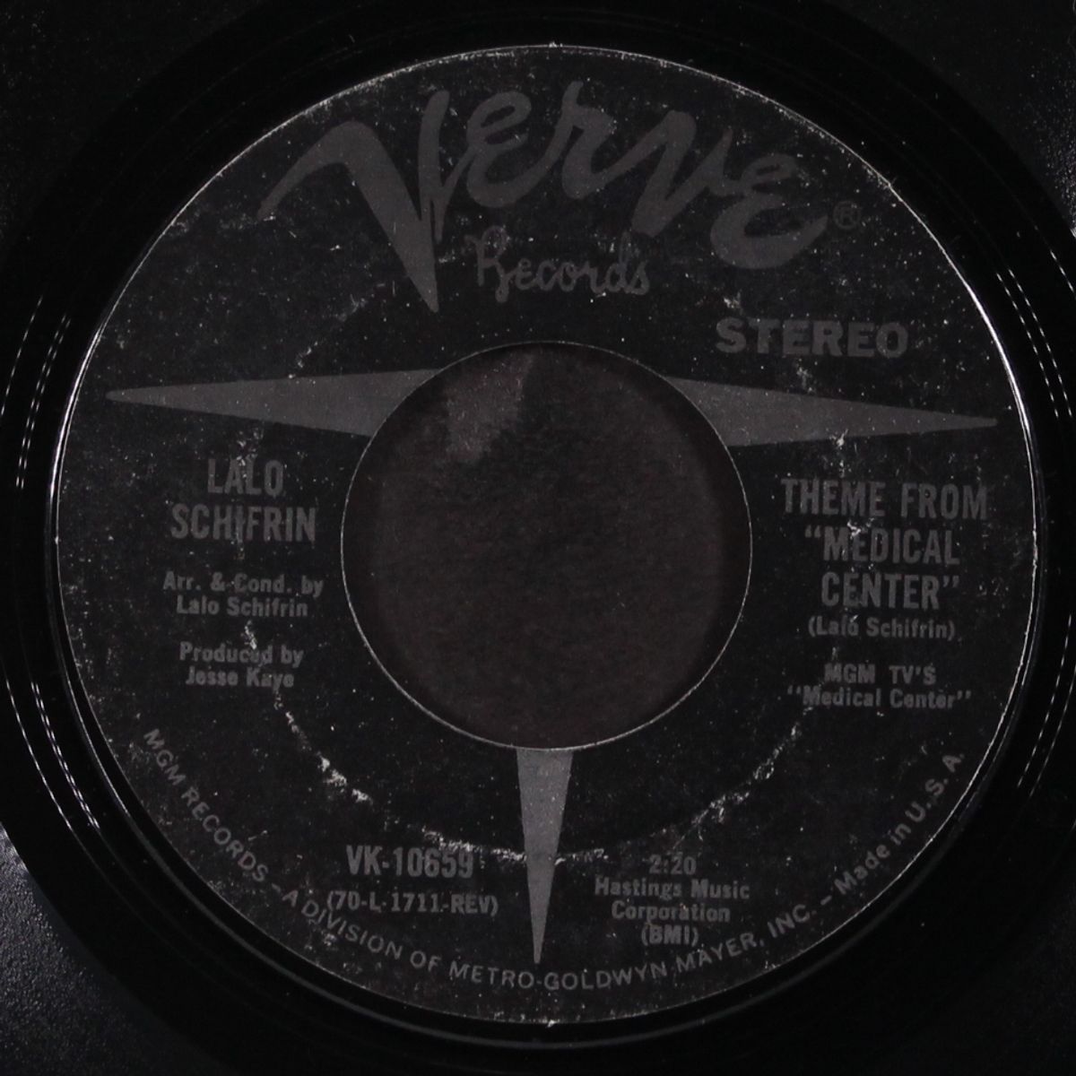 theme from medical center / all for the love of sunshine by LALO SCHIFRIN