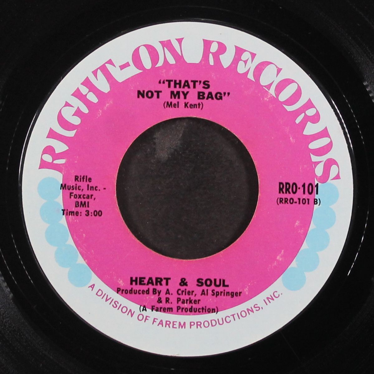 pretty little brown skin girl / that's not my bag by HEART & SOUL