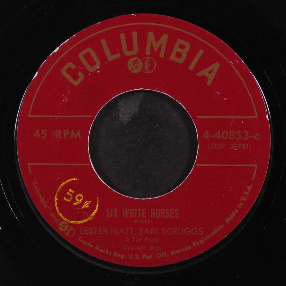 six white horses / shuckin' the corn by FLATT & SCRUGGS