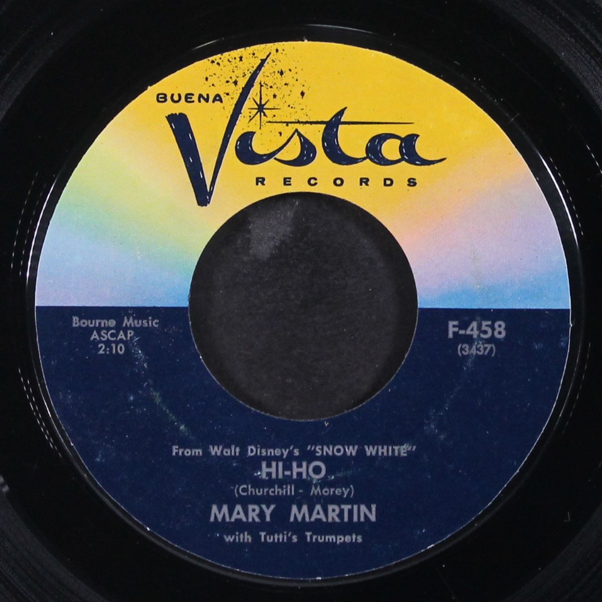 hi-ho / whistle while you work by MARY MARTIN