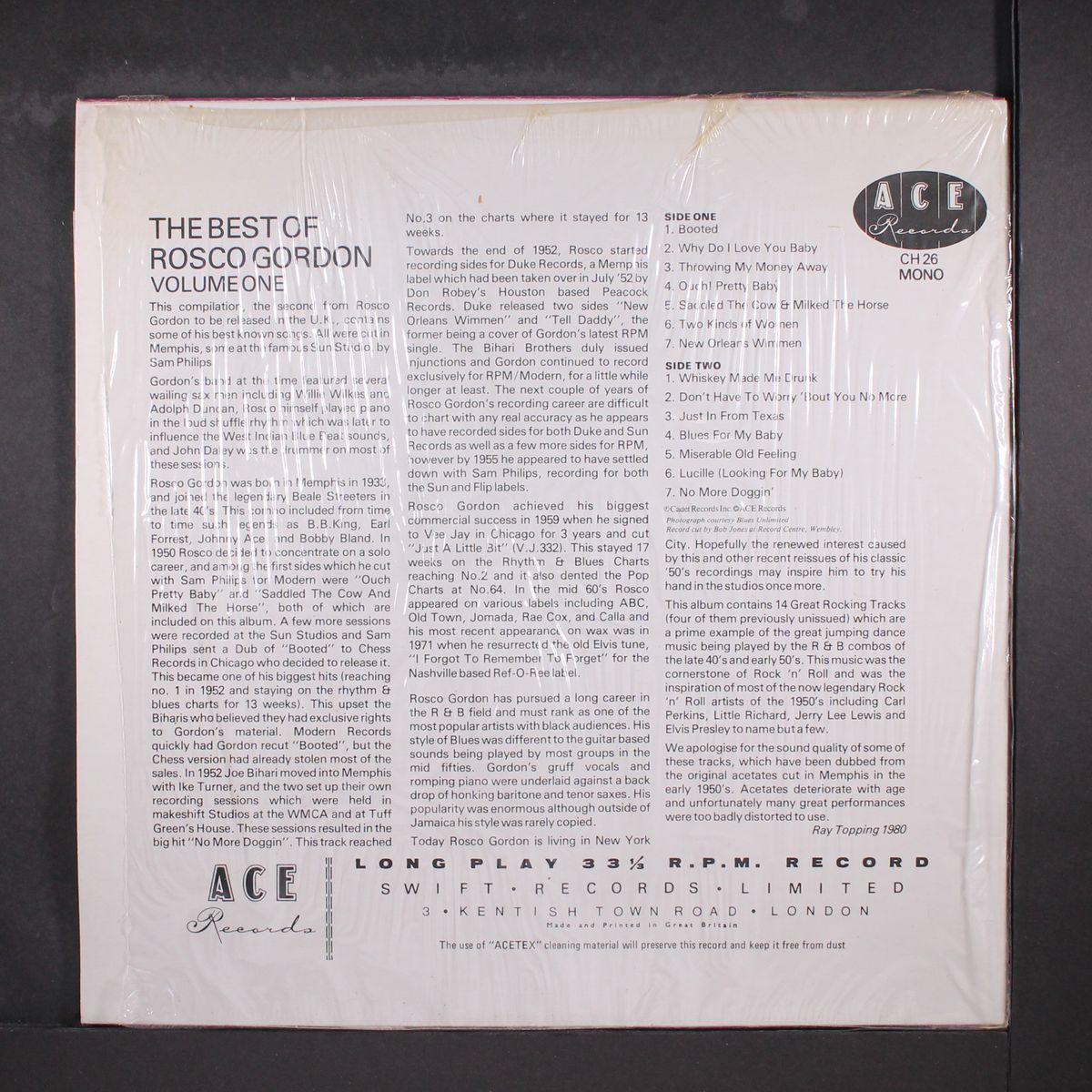 vol. 1 by ROSCO GORDON