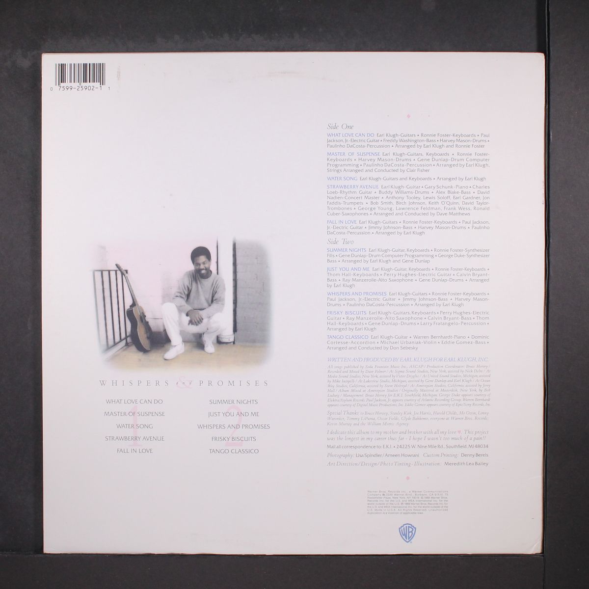 whispers and promises by EARL KLUGH