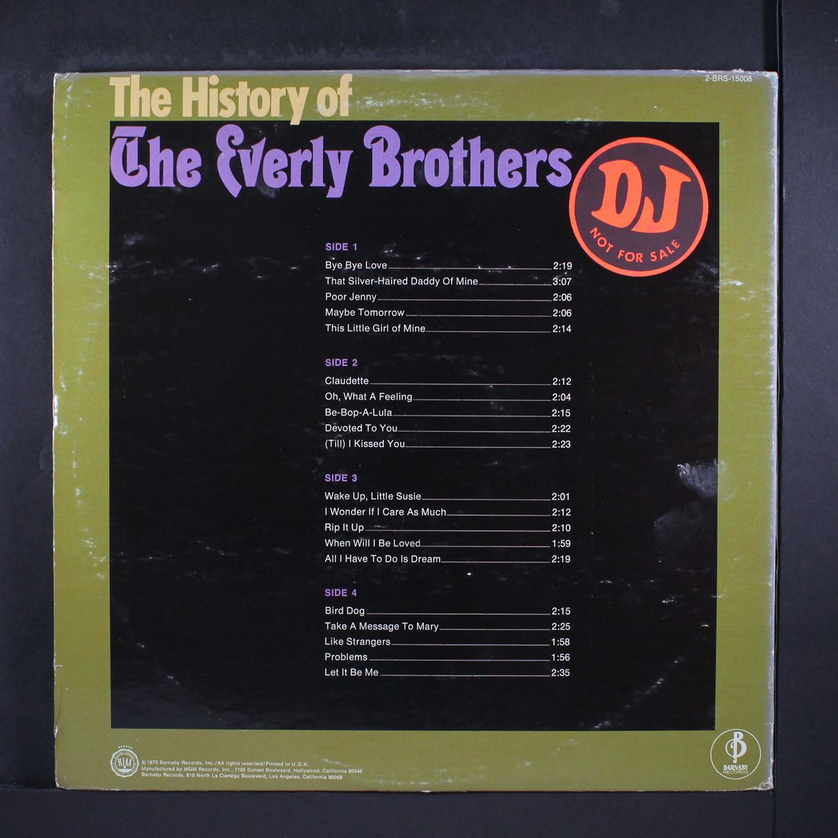 the history of by EVERLY BROTHERS