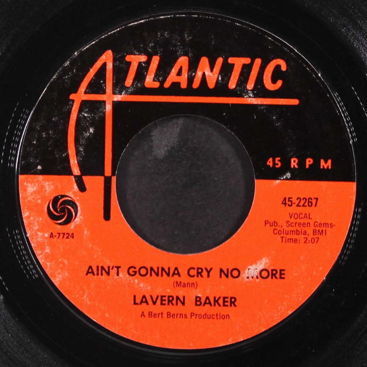 ain't gonna cry no more / fly me to the moon by LAVERN BAKER