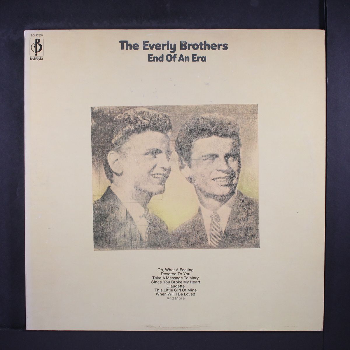 end of an era by EVERLY BROTHERS