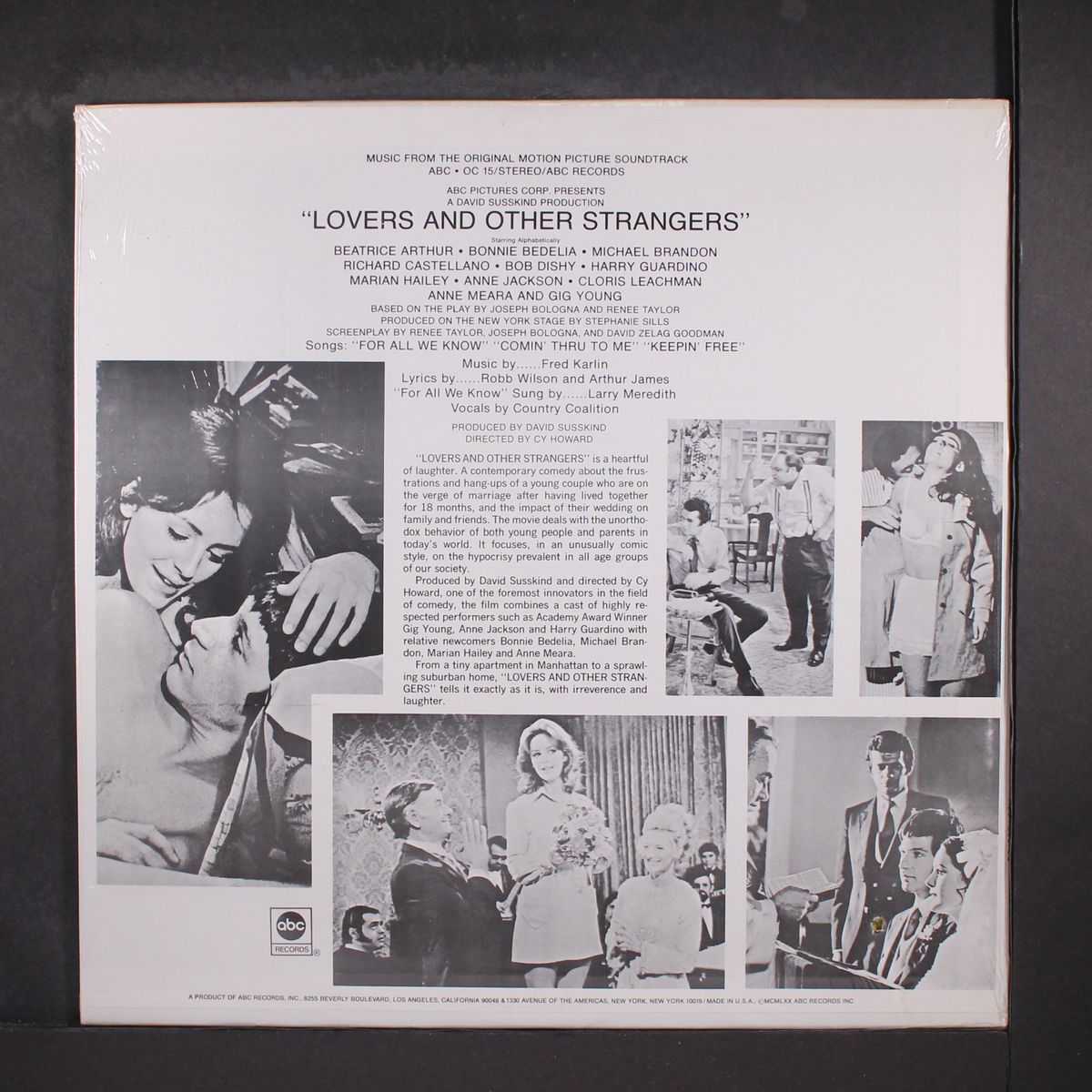 lovers and other strangers by SOUNDTRACK