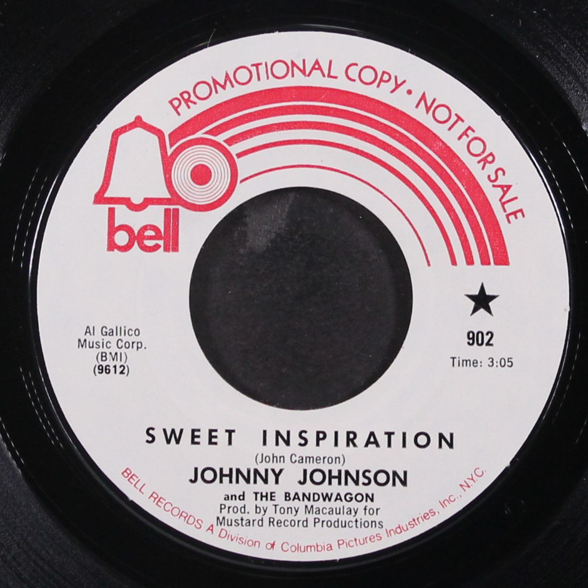 sweet inspiration / pride comes before a fall by JOHNNY JOHNSON & BANDWAGON