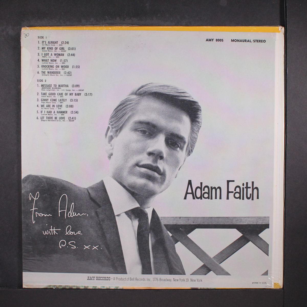 adam faith by ADAM FAITH