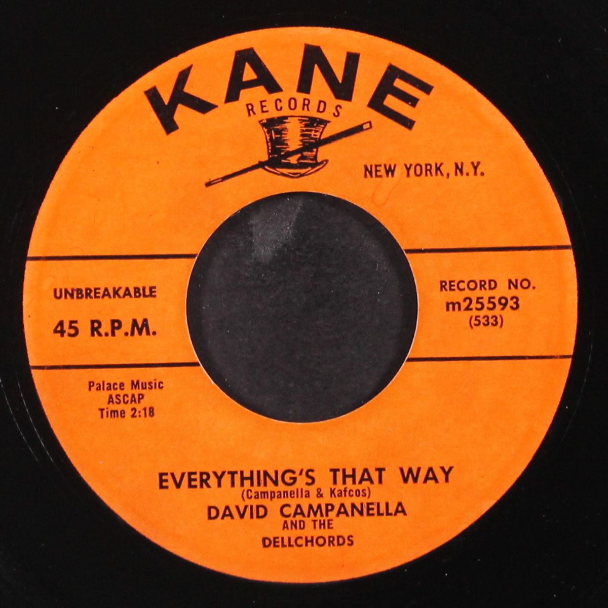 over the rainbow / everything's that way by DAVID CAMPANELLA & DELLCHORDS