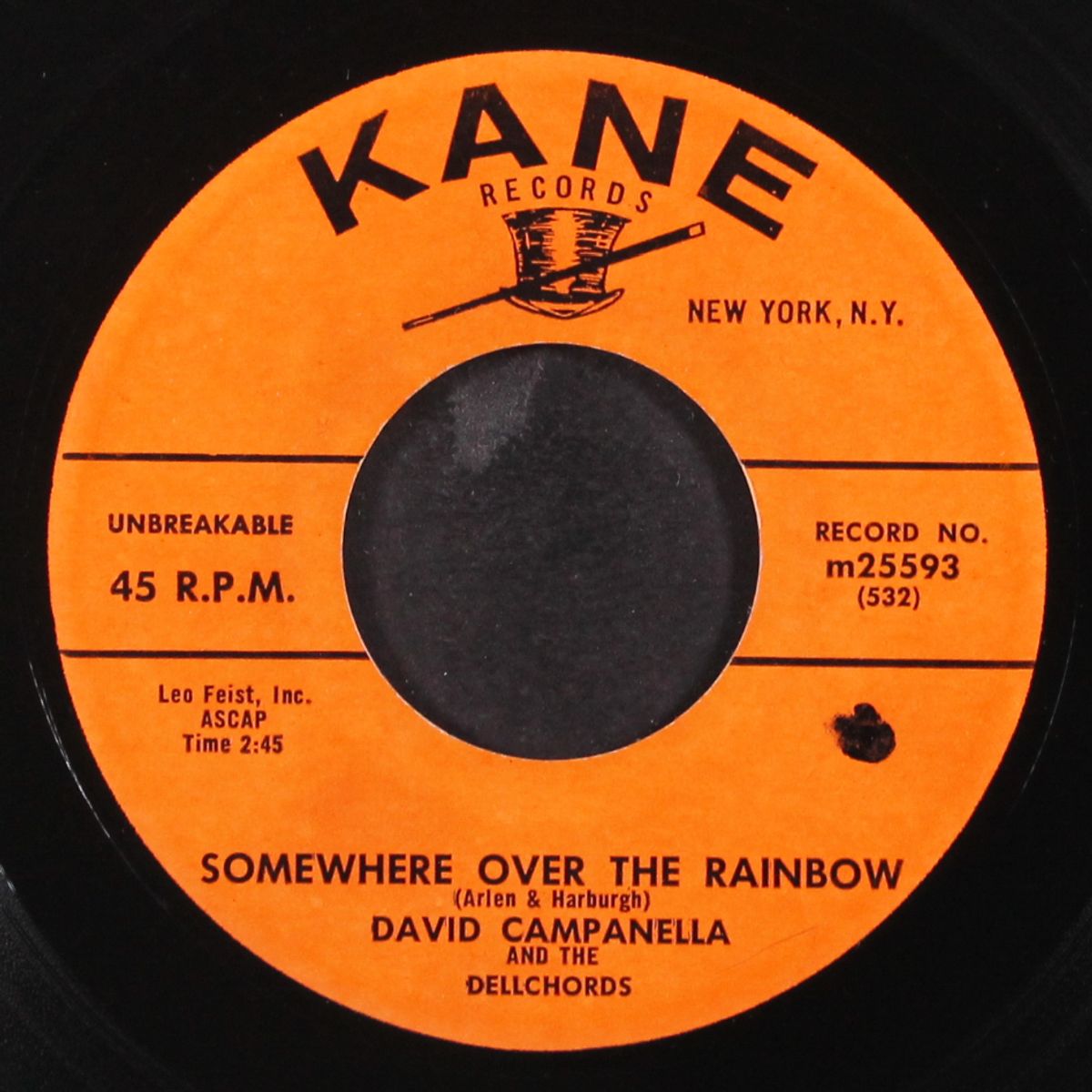 over the rainbow / everything's that way by DAVID CAMPANELLA & DELLCHORDS