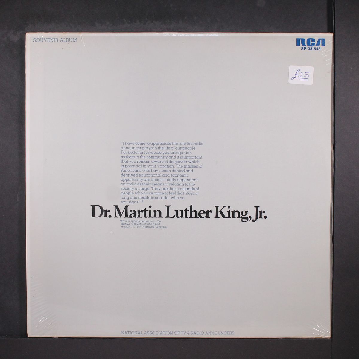 natra convention august 11, 1967 by DR. MARTIN LUTHER KING JR.