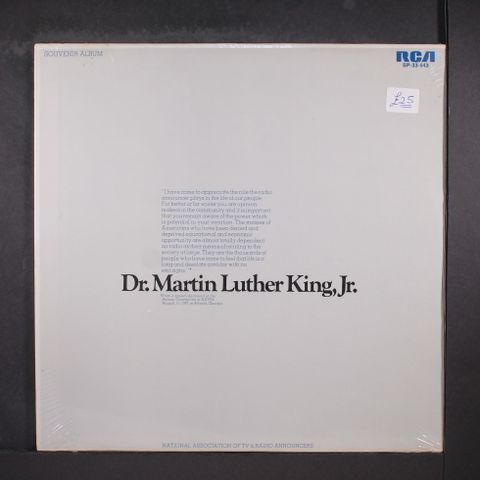 DR. MARTIN LUTHER KING JR.