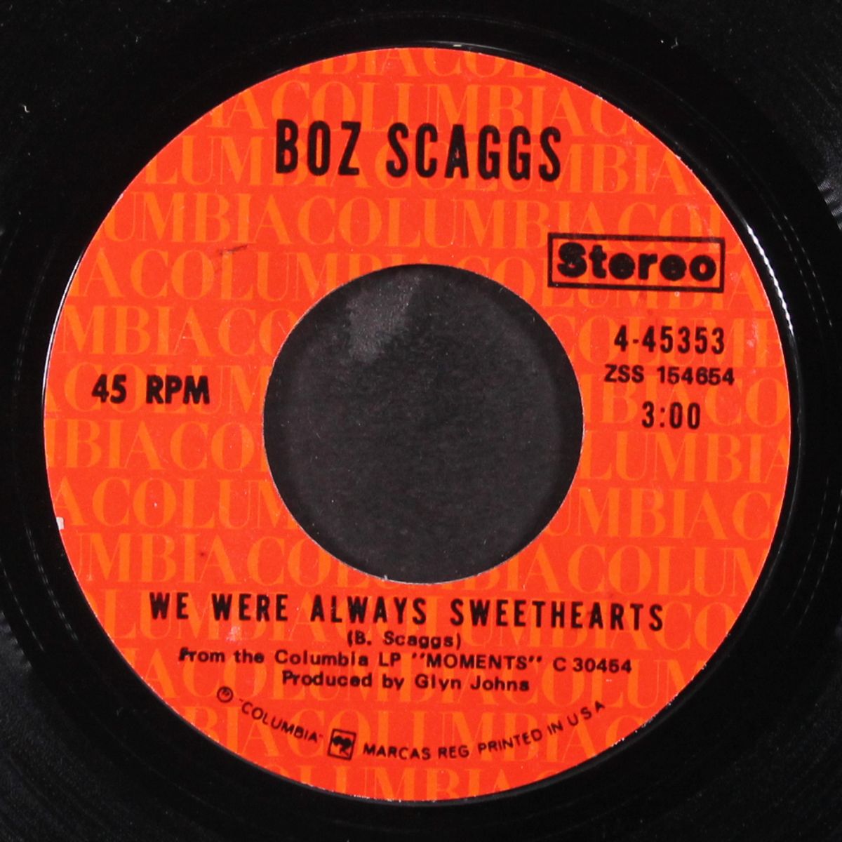 we were always sweethearts / painted bells by BOZ SCAGGS