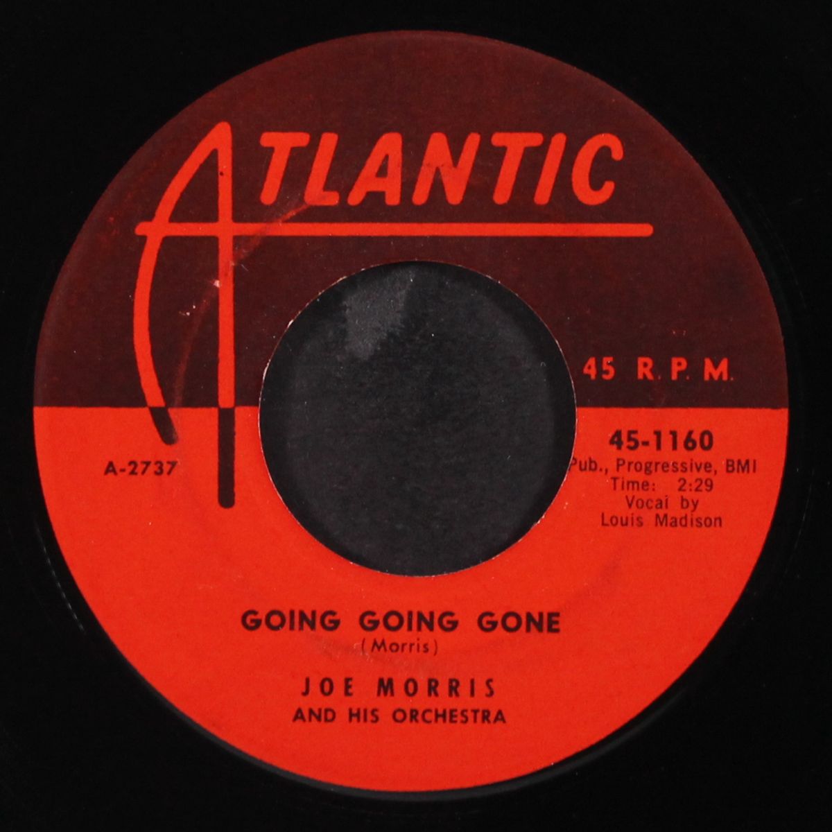 going going gone by JOE MORRIS