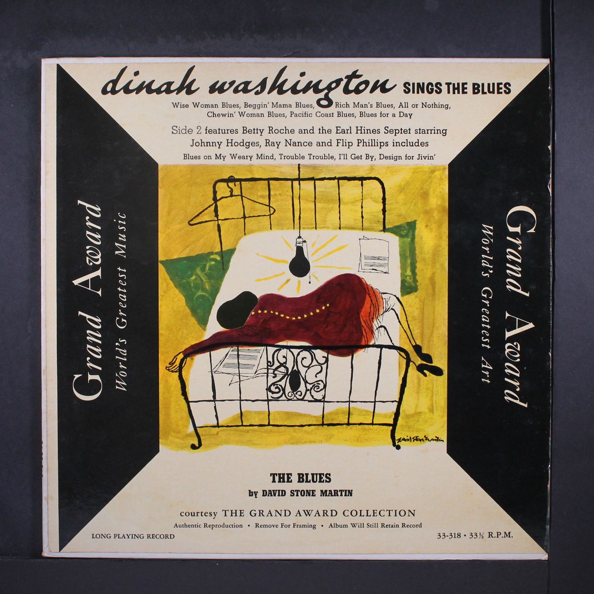 sings the blues by DINAH WASHINGTON