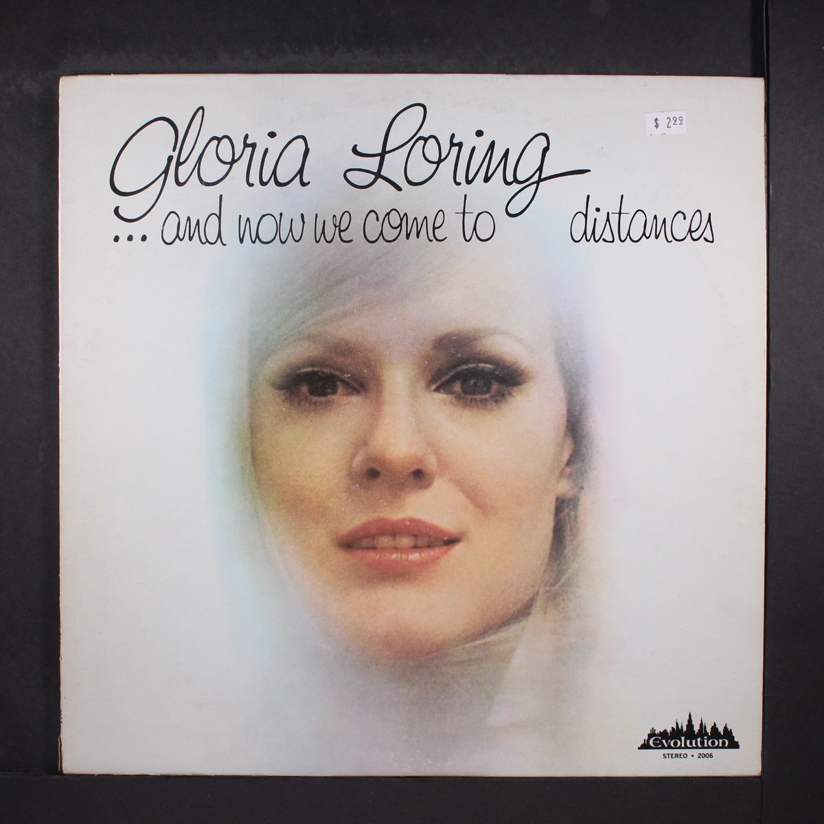 and now we come to distances by GLORIA LORING