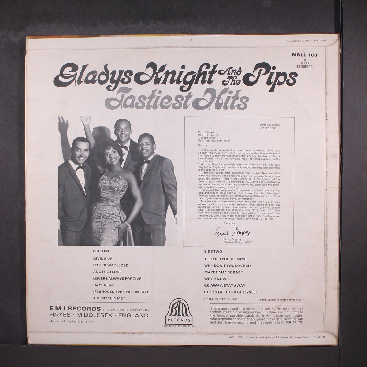 tastiest hits by GLADYS KNIGHT & PIPS