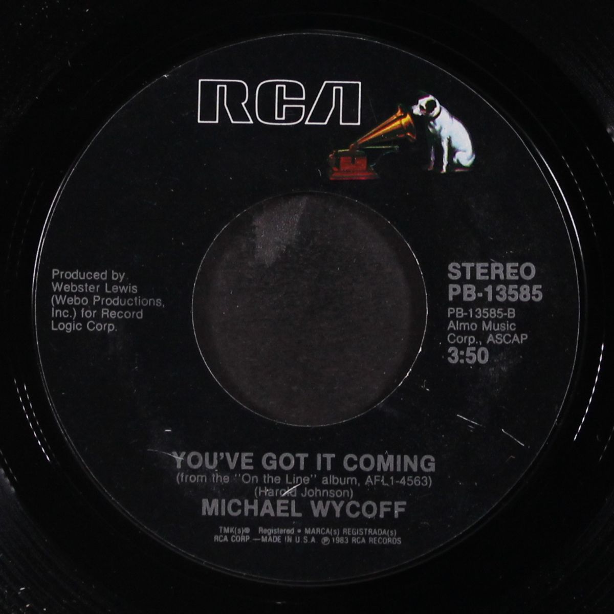 tell me love / you've got it coming by MICHAEL WYCOFF