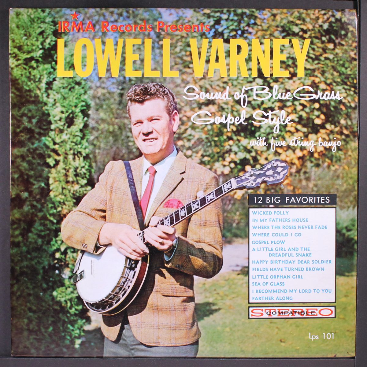 sound of blue grass gospel style with five string banjo by LOWELL VARNEY