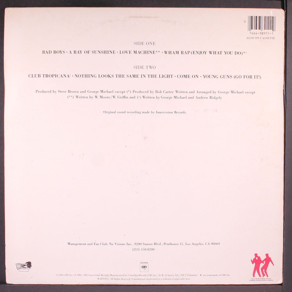 fantastic by WHAM! U.K.