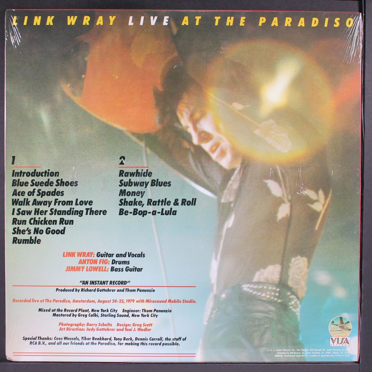 live at the paradiso by LINK WRAY